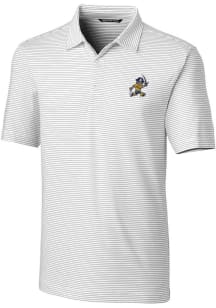 Cutter and Buck East Tennesse State Buccaneers Mens White Forge Vault Short Sleeve Polo
