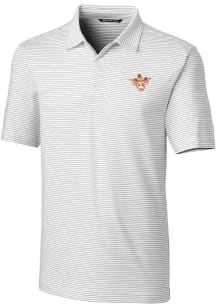 Cutter and Buck Texas Longhorns Mens White Forge Vault Short Sleeve Polo