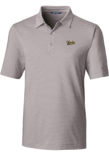 Cutter and Buck Vanderbilt Commodores Mens Grey Forge Vault Short Sleeve Polo