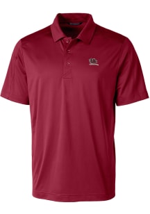 Cutter and Buck South Carolina Gamecocks Mens Red Prospect Vault Short Sleeve Polo