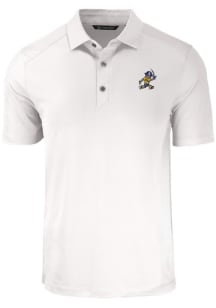 Cutter and Buck East Tennesse State Buccaneers Mens White Vault Forge Recycled Short Sleeve Polo