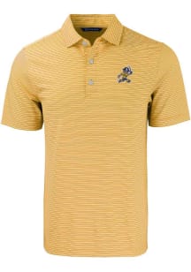 Cutter and Buck East Tennesse State Buccaneers Mens Gold Forge Double Stripe Vault Short Sleeve ..