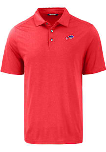 Cutter and Buck Buffalo Bills Mens Red Coastline Short Sleeve Polo