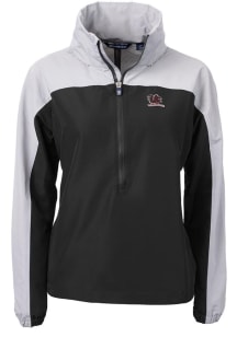 Cutter and Buck South Carolina Gamecocks Womens Black Charter Eco Vault Long Sleeve Pullover