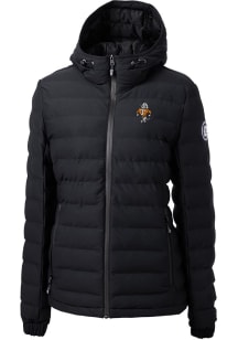 Cutter and Buck Tennessee Volunteers Womens Black Mission Ridge Repreve Vault Filled Jacket