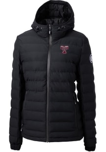 Cutter and Buck Texas A&amp;M Aggies Womens Black Mission Ridge Repreve Vault Filled Jacket