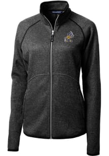 Cutter and Buck East Tennesse State Buccaneers Womens Charcoal Mainsail Vault Light Weight Jacke..