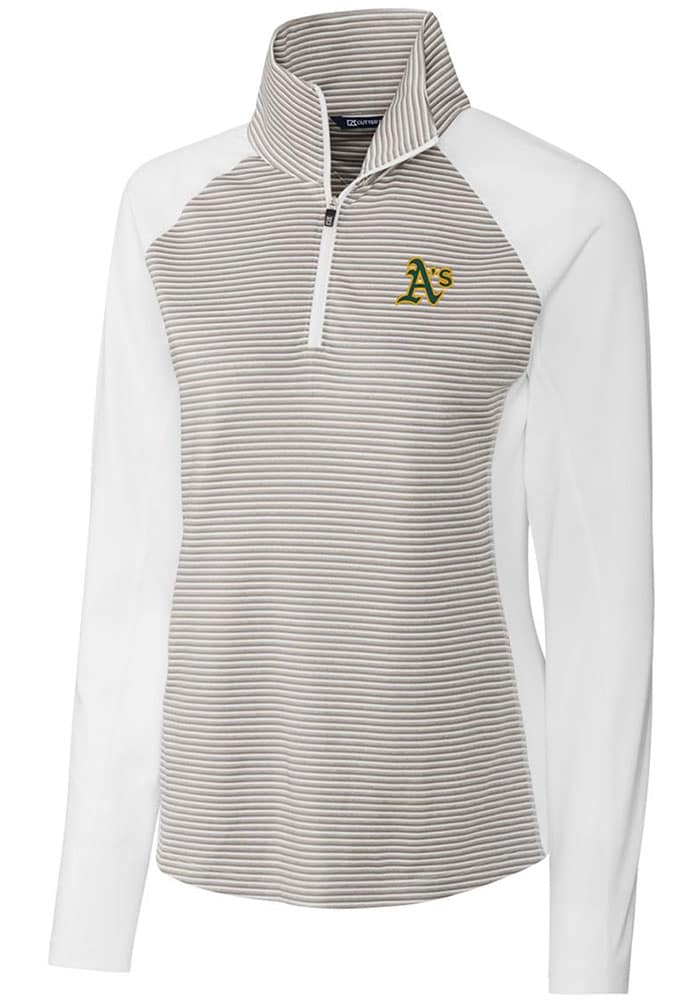 Antigua Oakland Athletics Women's Long Sleeve Dress Shirt