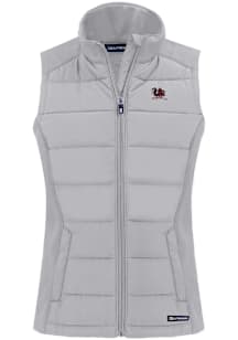 Cutter and Buck South Carolina Gamecocks Womens Charcoal Evoke Vault Vest
