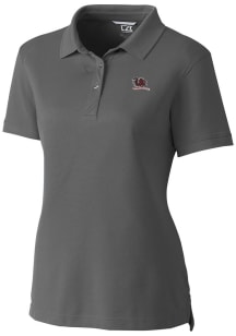 Cutter and Buck South Carolina Gamecocks Womens Grey Advantage Vault Short Sleeve Polo Shirt