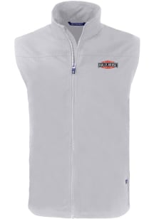 Cutter and Buck Rally House Mens Grey Employee Charter Sleeveless Jacket
