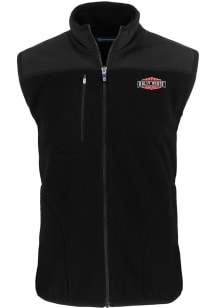 Cutter and Buck Rally House Mens Black Employee Cascade Sherpa Sleeveless Jacket
