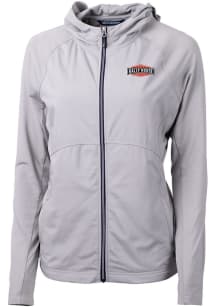 Cutter and Buck Rally House Womens Grey Employee Adapt Eco Light Weight Jacket