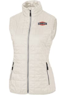 Cutter and Buck Rally House Womens White Employee Rainier PrimaLoft Vest