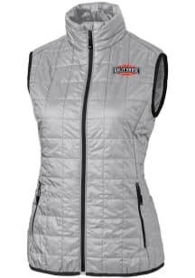 Cutter and Buck Rally House Womens Grey Employee Rainier PrimaLoft Vest