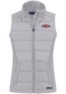 Cutter and Buck Rally House Womens Charcoal Employee Evoke Vest