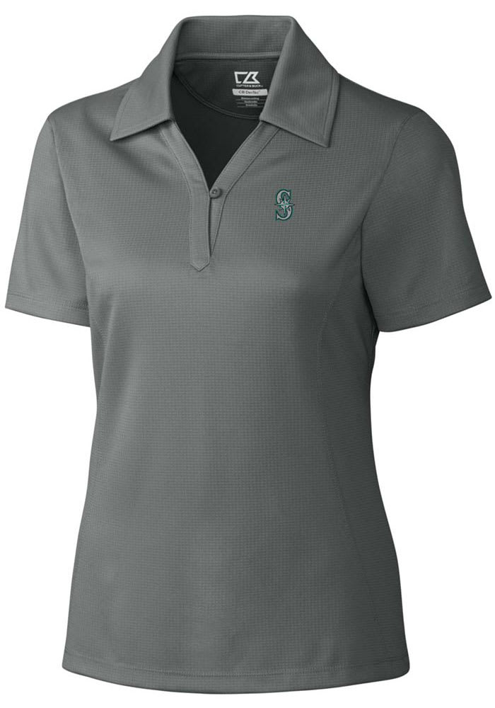 Seattle Mariners Cutter & Buck Women's DryTec Virtue Eco Pique