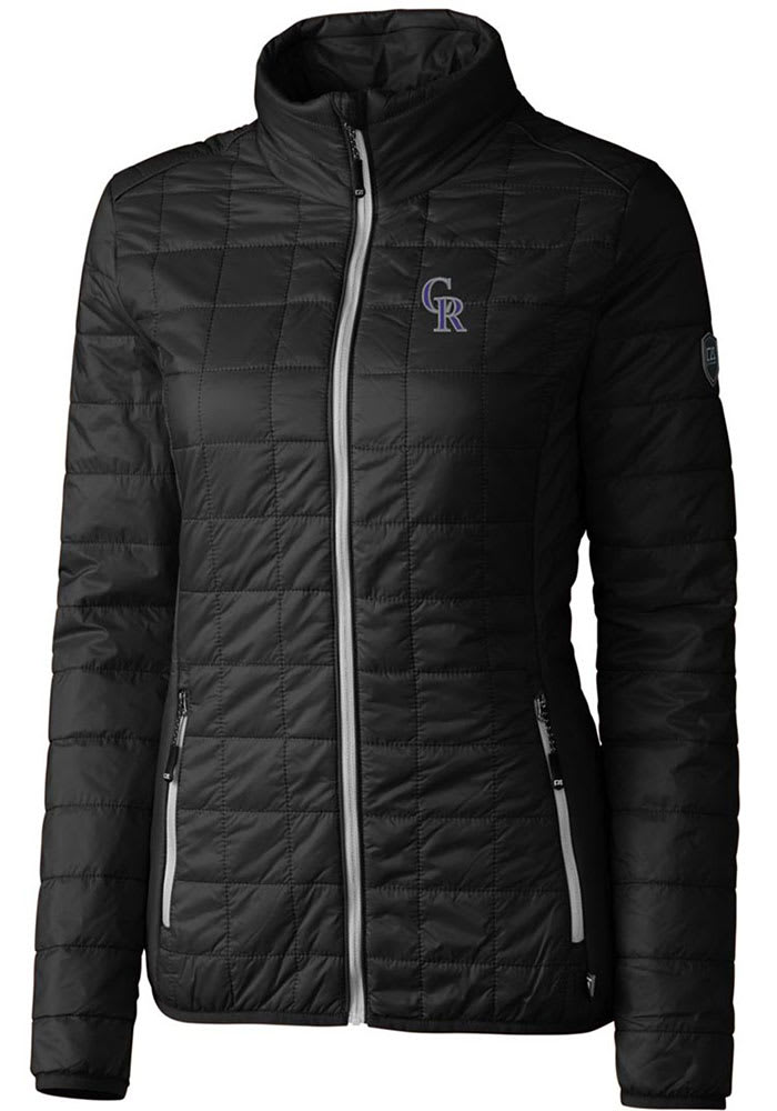 Antigua Women's Colorado Rockies Generation Full-Zip White Jacket