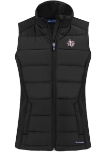 Cutter and Buck Texas Southern Tigers Womens Black Evoke Vest