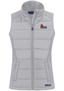 Cutter and Buck Central Missouri Mules Womens Charcoal Evoke Vest