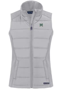 Cutter and Buck Hawaii Warriors Womens Charcoal Evoke Vest