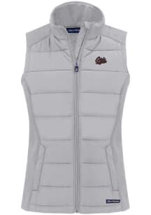Cutter and Buck Montana Grizzlies Womens Charcoal Evoke Vest