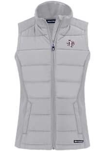 Cutter and Buck Texas Southern Tigers Womens Charcoal Evoke Vest