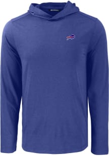 Cutter and Buck Buffalo Bills Mens Blue Coastline Long Sleeve Lightweight Hoodie