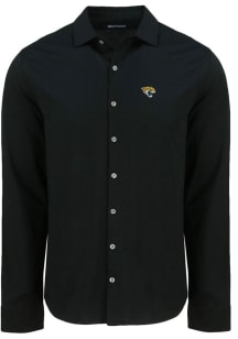 Cutter and Buck Jacksonville Jaguars Mens  Advantage Soft Pique Long Sleeve Dress Shirt