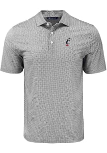 Cutter and Buck Cincinnati Bearcats  Pike Diamond Dot Big and Tall Polo