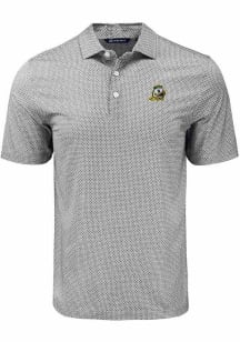 Oregon Ducks Black Cutter and Buck Pike Diamond Dot Big and Tall Polo