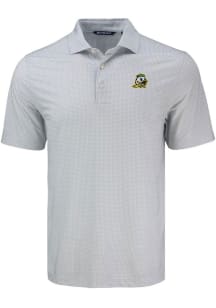 Oregon Ducks Grey Cutter and Buck Pike Diamond Dot Big and Tall Polo