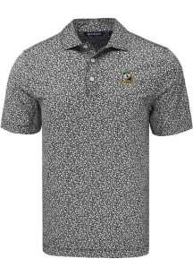 Oregon Ducks Black Cutter and Buck Pike Flora Big and Tall Polo