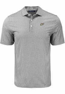 Purdue Boilermakers  Cutter and Buck Pike Diamond Dot Big and Tall Polo