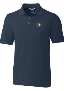 Cutter and Buck Houston Astros Big and Tall Navy Blue City Connect Advantage Big and Tall Golf S..