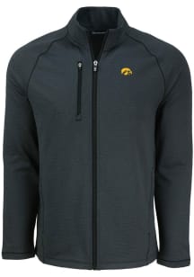 Cutter and Buck Iowa Hawkeyes Mens Black Pehastin Light Weight Jacket