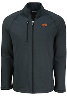 Cutter and Buck Oklahoma State Cowboys Mens Black Pehastin Light Weight Jacket