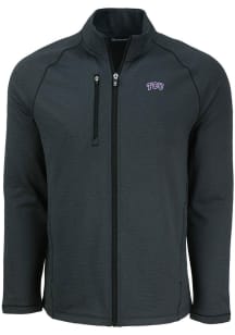 Cutter and Buck TCU Horned Frogs Mens Black Pehastin Light Weight Jacket