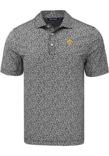 Mens Iowa Hawkeyes  Cutter and Buck Pike Flora Short Sleeve Polo Shirt