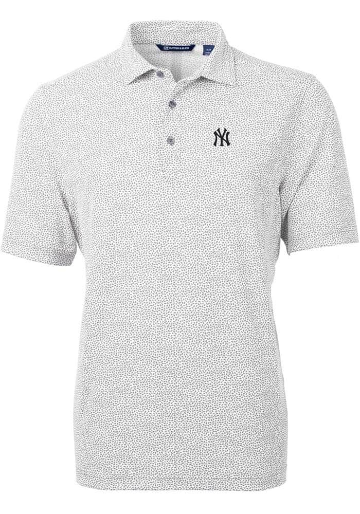 Men's Cutter & Buck Navy/White New York Yankees Virtue Eco