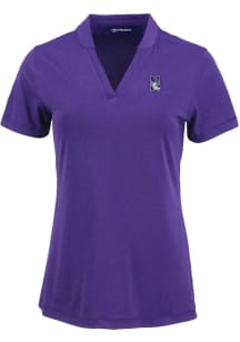 Northwestern Wildcats Purple Cutter and Buck Forge Short Sleeve T-Shirt