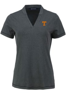 Cutter and Buck Tennessee Volunteers Womens Black Forge Short Sleeve T-Shirt