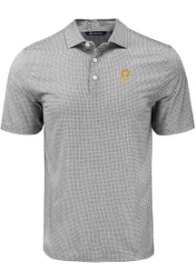 Cutter and Buck Pittsburgh Pirates  Pike Diamond Dot Big and Tall Polo