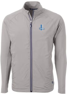 Cutter and Buck Detroit Lions Mens Grey Historic Adapt Eco Big and Tall Light Weight Jacket