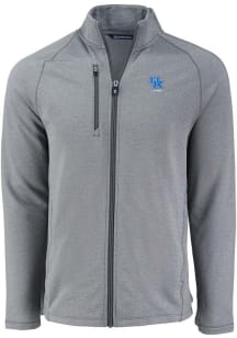Cutter and Buck Kentucky Wildcats Mens Grey Alumni Pehastin Light Weight Jacket