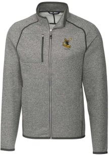 Cutter and Buck Pittsburgh Steelers Mens Grey Historic Mainsail Big and Tall Light Weight Jacket