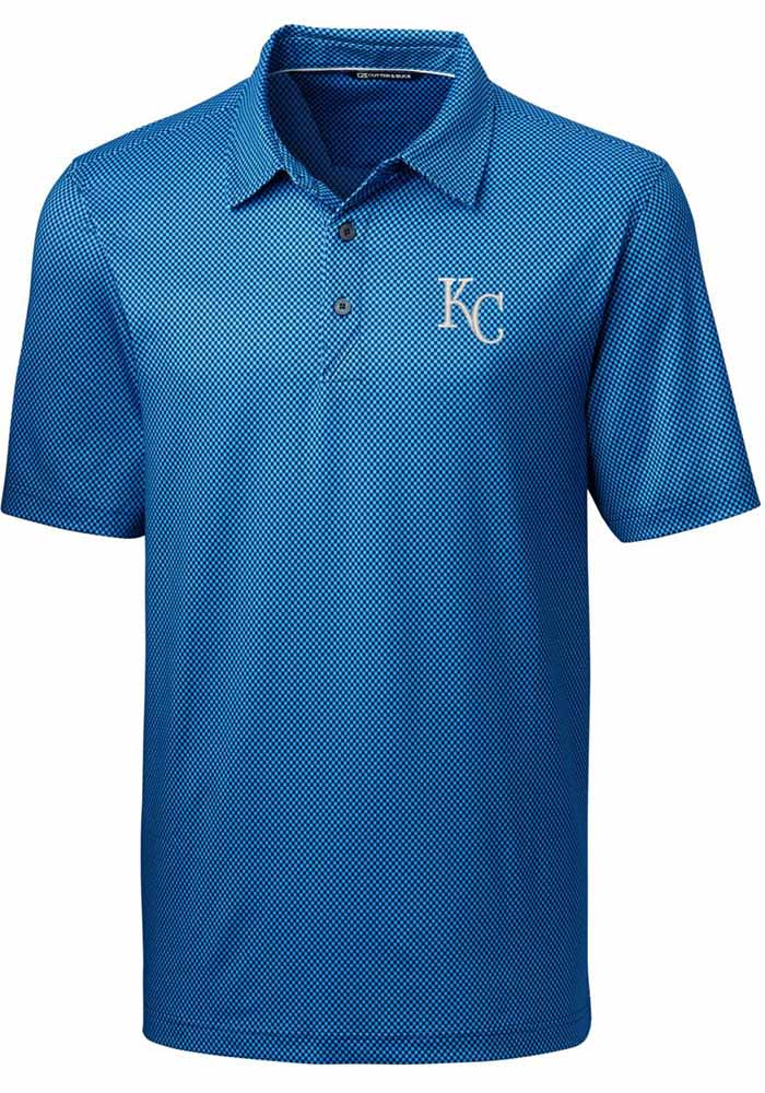 Kansas City Royals Cutter & Buck Forge Stretch Mens Polo