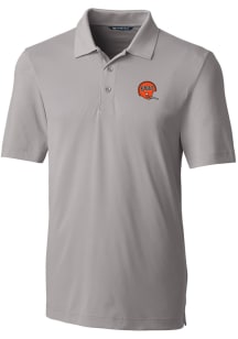 Cutter and Buck Cincinnati Bengals Grey Historic Forge Big and Tall Polo
