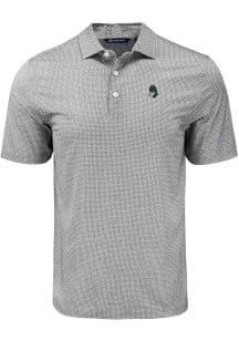 Michigan State Spartans  Cutter and Buck Vault Pike Diamond Dot Big and Tall Polo