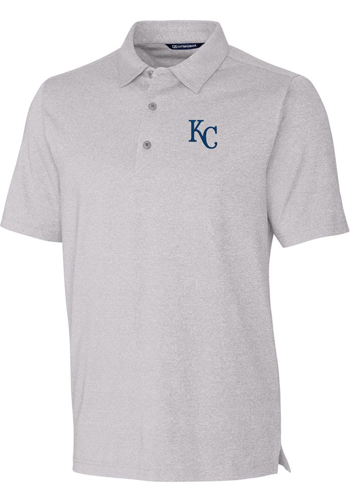 Kansas City Royals Cutter & Buck Women's City Connect DryTec Forge Stretch  Polo - White